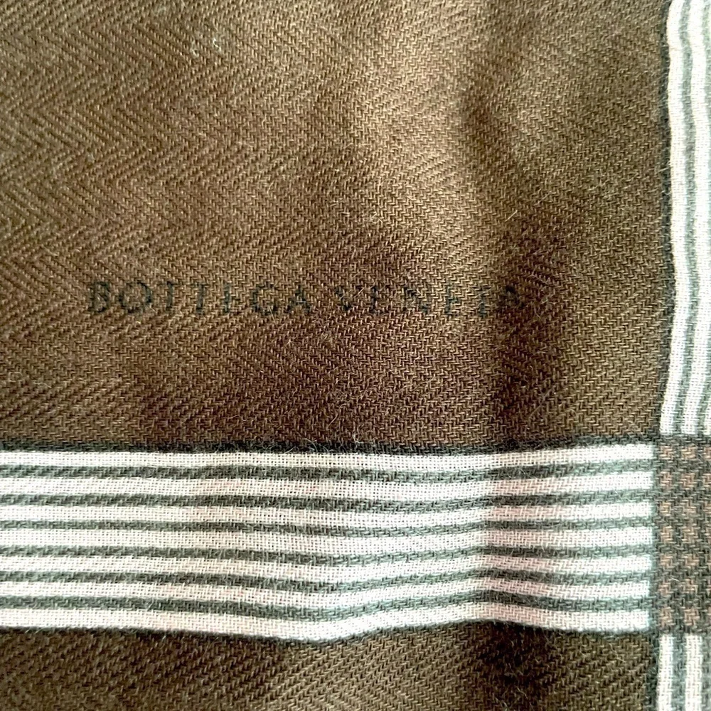 Bottega Veneta abstract scarf NWT